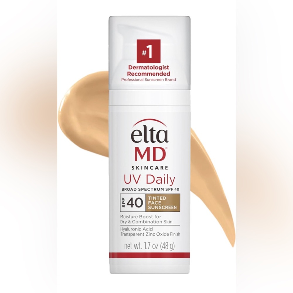 EltaMD UV Daily SPF 40 Tinted Face Sunscreen Moisturizer, Tinted Moisturizer